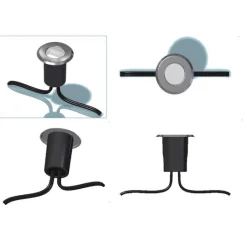 DECK LIGHTS LED 6CT