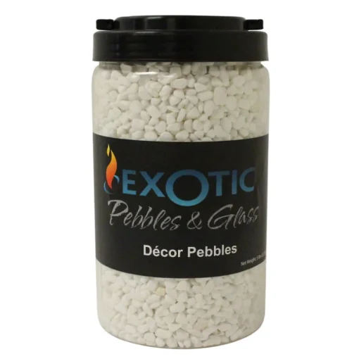 DECO PEBBLES WHITE 5LB