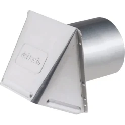 DeFlect-O 7 in. Dia. Aluminum Wall Cap With Damper