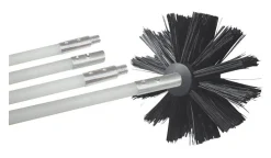 Deflect-O 6.75 in. D Black/White Aluminum Duct Cleaning Kit