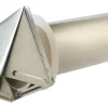 Deflect-O 14.375 in. L X 4 in. D Silver Aluminum Dryer Vent Kit