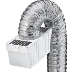 Deflect-O Supurr-Flex Silver/White Aluminum/Plastic Lint Trap Kit