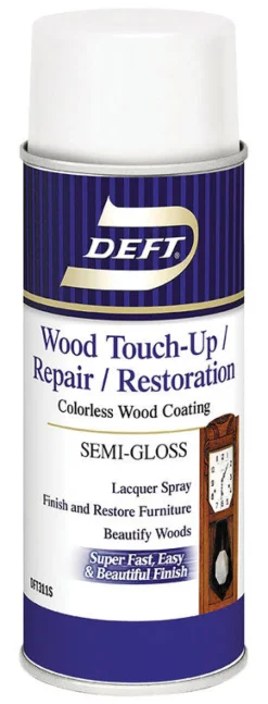 Deft Wood Touch-Up / Repair / Restoration Semi-Gloss Clear Water-Based Acrylic Finish and Sealer (Pack of 6)