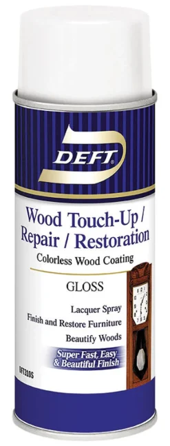 Deft Wood Touch-up / Repair / Restoration Smooth Clear Water-Based Acrylic Lacquer Sanding Sealer (Pack of 6)