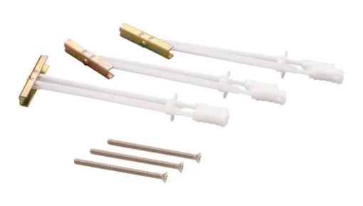 Delta 1 in. L Plastic Grab Bar Anchor