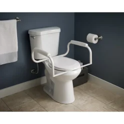 Delta Bracket Mounted Highly Rated Toilet Safety Bar 18 L in.