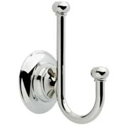 Delta Porter 5.98 in. H X 3.78 in. W X 2.95 in. L Chrome Robe Hook