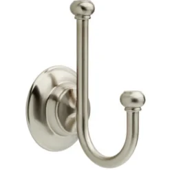 Delta Porter 5.98 in. H X 3.78 in. W X 2.95 in. L Brushed Nickel Robe Hook