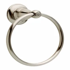 Delta Porter Brushed Nickel Towel Ring Die Cast Zinc