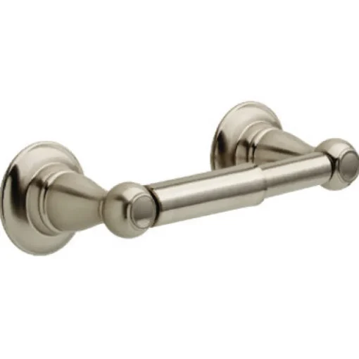 Delta Porter Brushed Nickel Silver Toilet Paper Holder