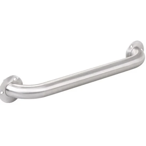 Delta Silver Stainless Steel Heavy-Duty Transitional Grab Bar 18 L x 3 H x 3 W in.