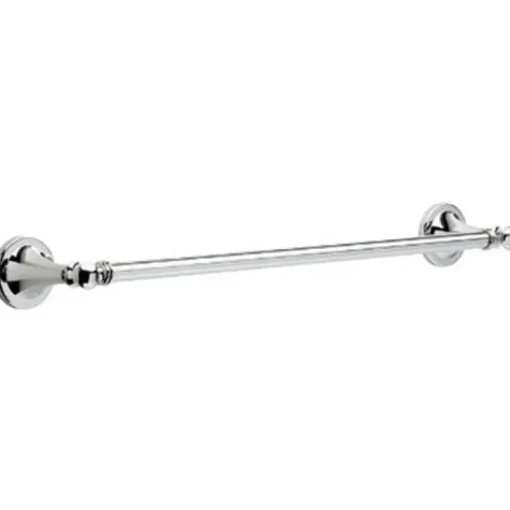 Delta Silverton Polished Chrome Towel Bar 18 in. L Die Cast Zinc