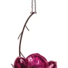 Desert Steel Crab Apple Songbird 1-1/2 lb. capacity Steel Bird Feeder 1 ports (Pack of 2)