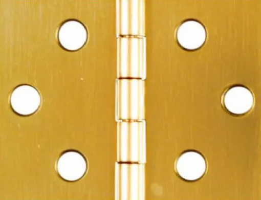 DESK HINGE BRASS 2"L 1PK