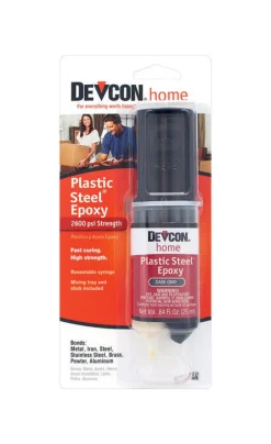 Devcon High Strength Dark Gray Plastic Adhesive 0.84 oz