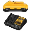 DeWalt 20V MAX DCB240C 4 Ah Lithium-Ion Compact Battery and Charger Starter Kit 2 pc