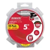 Diablo StickFast 5 in. Ceramic Blend Adhesive Sanding Disc 120 Grit Fine 50 pk