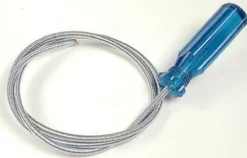 Dial 1/8 in. H X 1/8 in. W Silver Plastic Snake