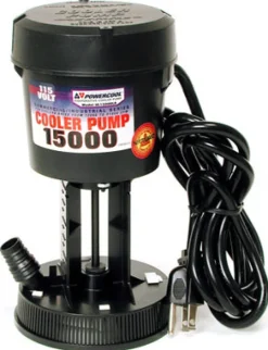 Dial Powercool 8-1/2 in. H X 4-1/2 in. W Black Plastic Evaporative Cooler Pump