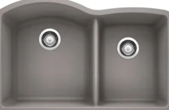 Diamond 1-3/4 Bowl - Metallic Gray