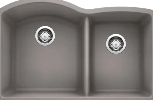 Diamond 1-3/4 Bowl - Metallic Gray
