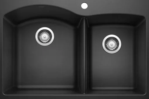 Diamond 1-1/2 Bowl Dual Mount - Cinder