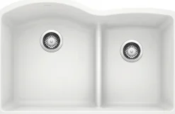 Diamond 1-3/4 Low Divide - White