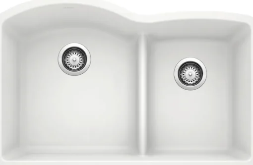 Diamond 1-3/4 Low Divide - White