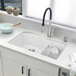 Diamond 1-3/4 Low Divide - White