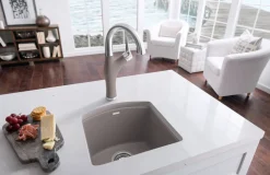 Diamond Bar Sink Dual Mount - Truffle