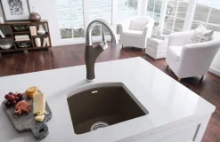 Diamond Bar Sink Dual Mount - Café