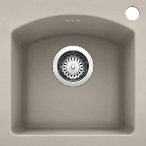 Diamond Bar Sink Dual Mount - Concrete Gray