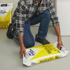 Diamond Crystal Bright & Soft Water Softener Salt Pellets 40 lbs.