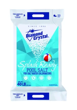 Diamond Crystal Splash Ready Granule Pool Salt 40 lb