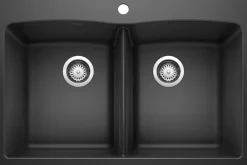Diamond Equal Double Dual Mount - Anthracite