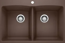 Diamond Equal Double Dual Mount - Café