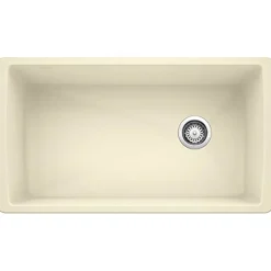 Diamond Super Single Bowl - Biscuit