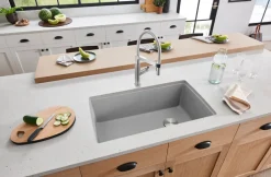 Diamond Super Single Bowl - Concrete Gray