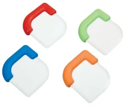 Diamond Visions 4 in. W x 3 in. L Assorted Colors Plastic Pot Scraper (Pack of 24)
