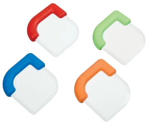 Diamond Visions 4 in. W x 3 in. L Assorted Colors Plastic Pot Scraper (Pack of 24)