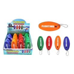 Diamond Visions Foam/Metal Assorted Floating Key Chain (Pack of 24)