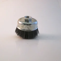 Dico NYALOX 3 in. Dia. x 5/8-11 in. x 1/4 Dia. Crimped Nylon Mandrel Mounted Cup Brush 12500 rpm