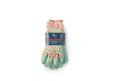 Digz Blue S/M Women's Latex Coated Gardening Gloves