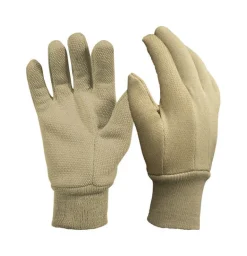 Digz Women'S Indoor/Outdoor Jersey Cotton Gardening Gloves Khaki M 1 Pk