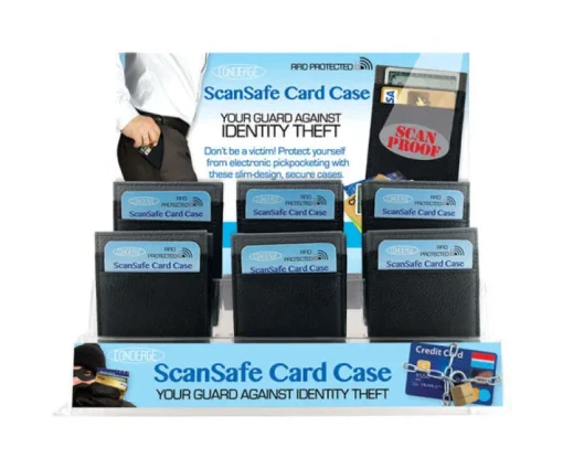 DM Merchandising Concierge ScanSafe SCANSAFE Credit Card Case Polyurethane 24 pk (Pack of 24)