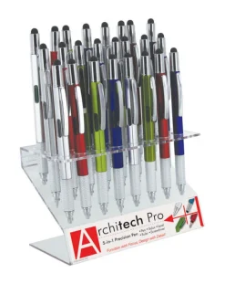 DM Merchandising PEN 5-in-1 Architect Pen Steel 24 pk (Pack of 24)