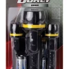 Dorcy Boss Black LED Flashlight Combo Kit D/AA