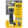 Dorcy 120 lm Black/Red LED Flashlight AAA Battery