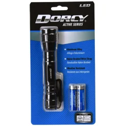 Dorcy Active Series 60 lm Black LED Flashlight AA Battery