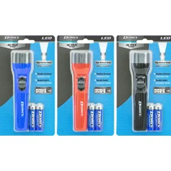Dorcy Active Series 25 lm Blue LED Flashlight AA Battery